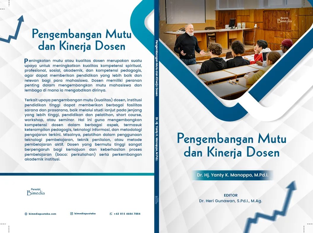 Sampul buku Pengembangan Mutu dan Kinerja Dosen