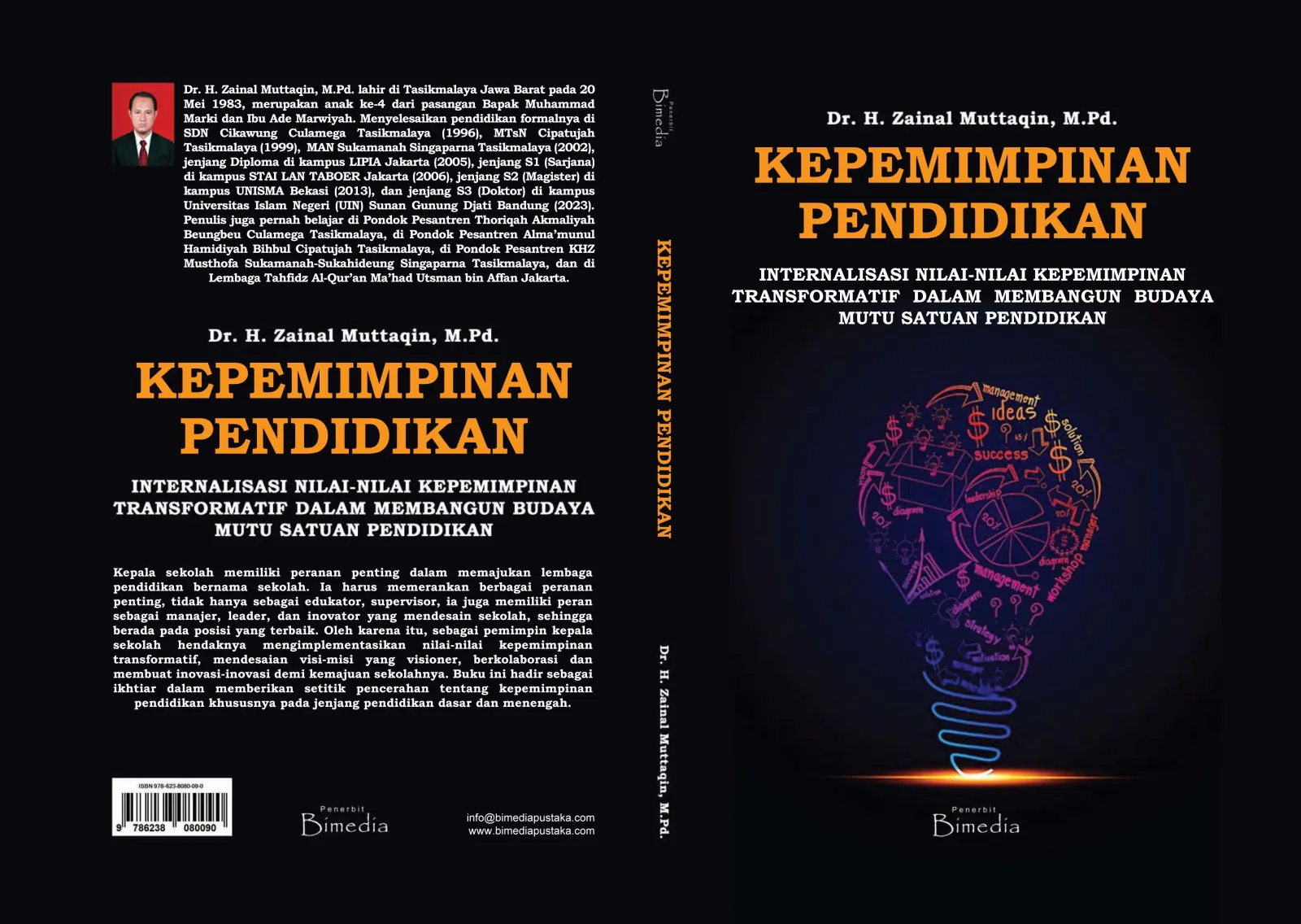 Sampul buku KEPEMIMPINAN PENDIDIKAN