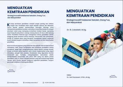 Sampul buku Menguatkan Kemitraan Pendidikan