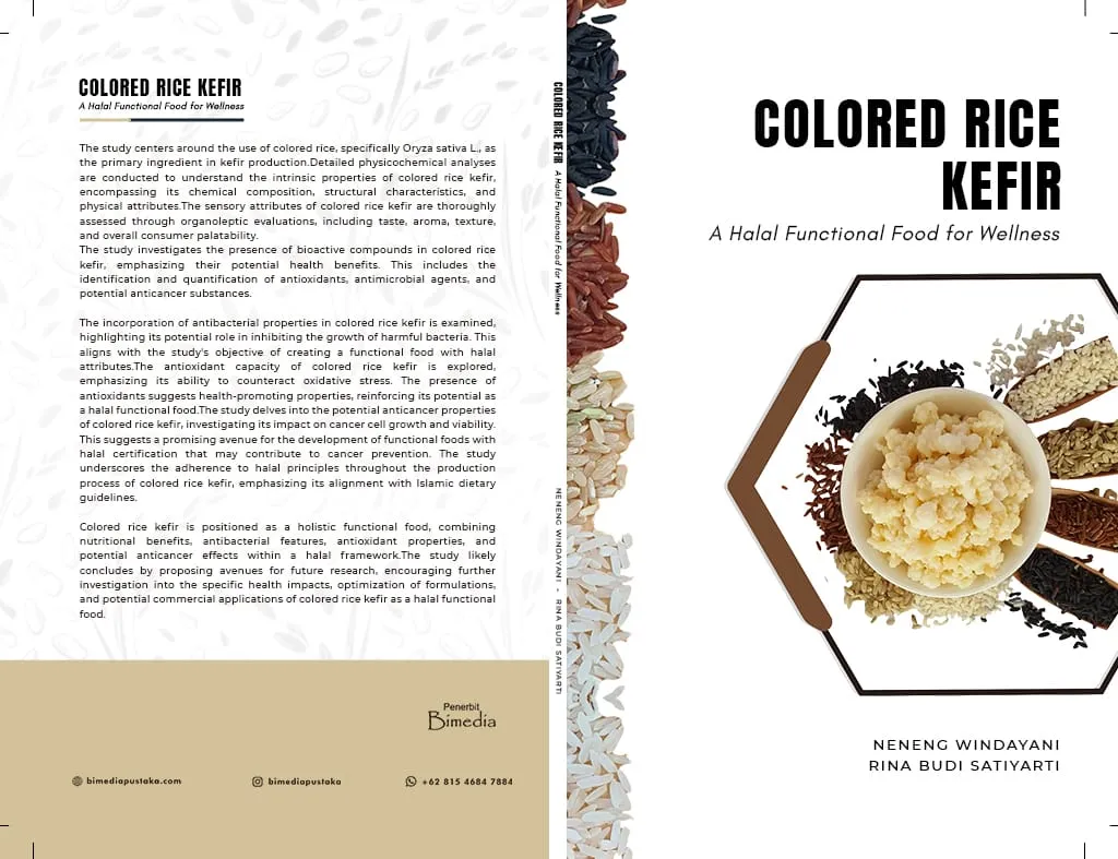 Sampul buku Colored Rice Kefir as Halal Functional Food