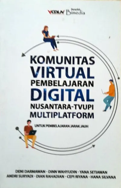 Sampul buku Komunitas Virtual Pembelajaran Digital