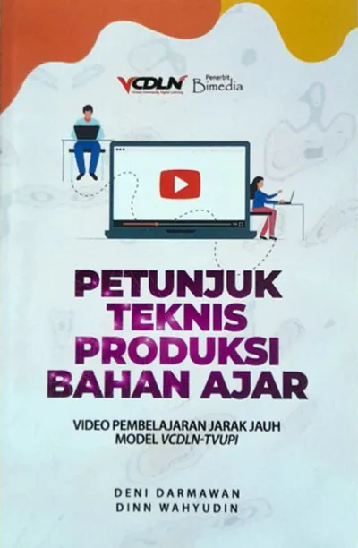 Sampul buku Petunjuk Teknis Produksi Bahan Ajar