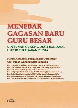 Sampul buku Menebar Gagasan Baru Guru Besar