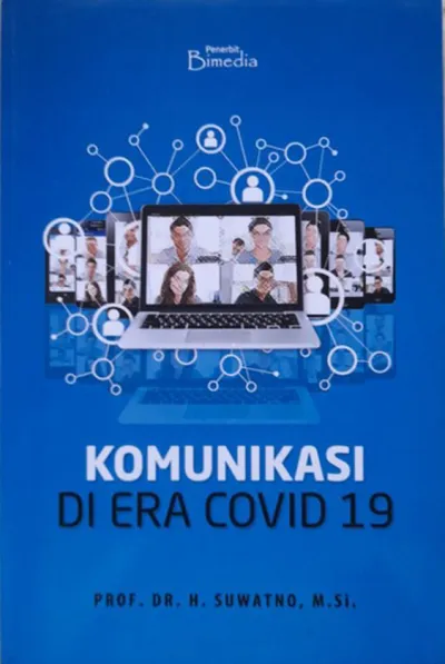 Sampul buku Komunikasi di Era Covid-19