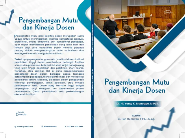 Sampul buku Pengembangan Mutu dan Kinerja Dosen