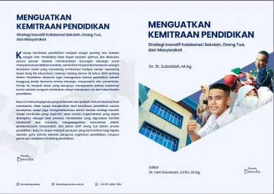 Sampul buku Menguatkan Kemitraan Pendidikan