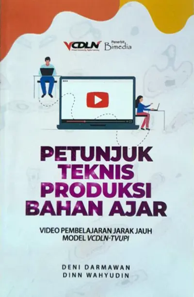 Sampul buku Petunjuk Teknis Produksi Bahan Ajar
