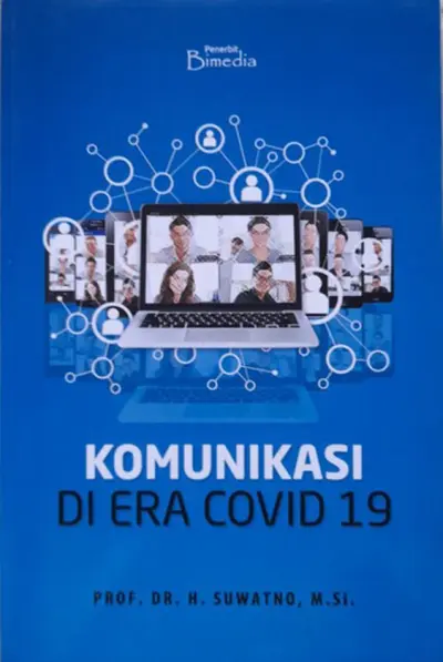 Sampul buku Komunikasi di Era Covid-19