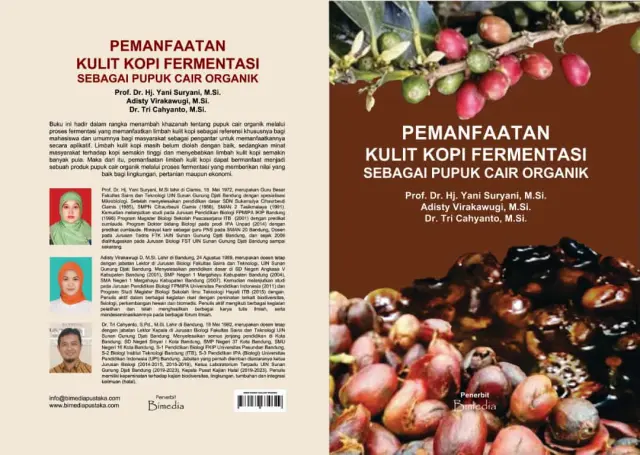 Sampul buku Pemanfaatan Kulit Kopi Fermentasi